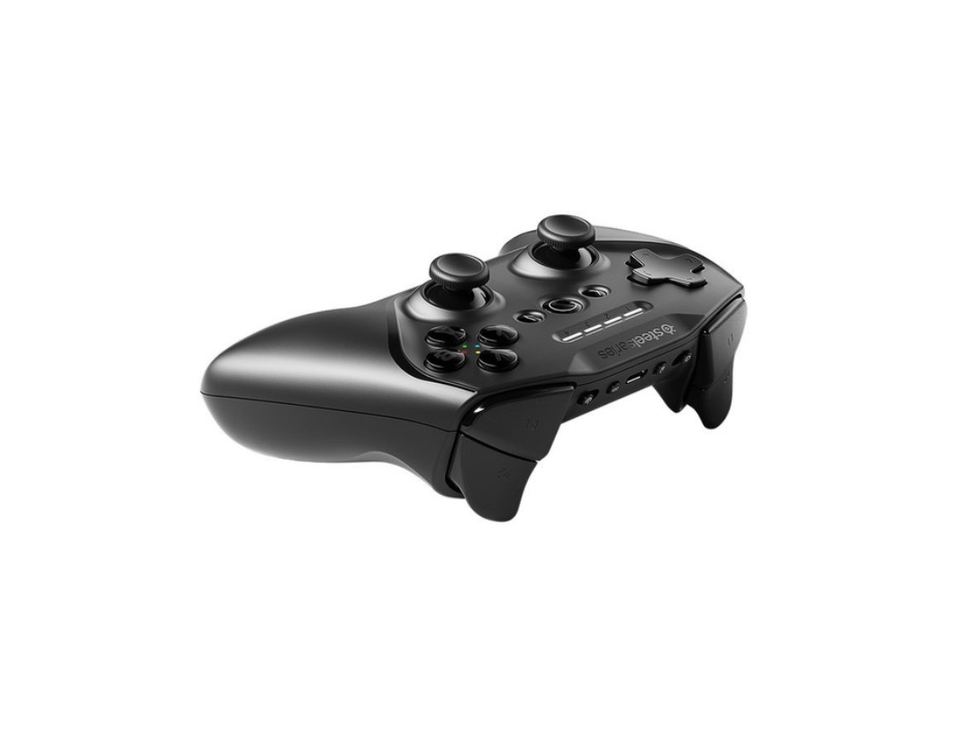 وحدة تحكم لاسلكية متعددة المنصات SteelSeries Stratus Duo Gamepad (لأجهزة الكمبيوتر التي تعمل بنظام Windows والأجهزة المحمولة التي تعمل بنظام Android) وحدة تحكم لاسلكية متعددة المنصات SteelSeries Stratus Duo Gamepad (لأجهزة الكمبيوتر التي تعمل بنظام Windows والأجهزة المحمولة التي تعمل بنظام Android)